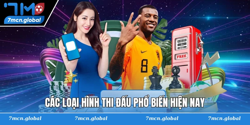 Các loại hình thi đấu phổ biến hiện nay