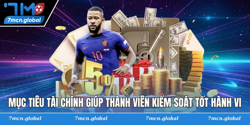 Mục tiêu tài chính giúp thành viên kiểm soát tốt hành vi.