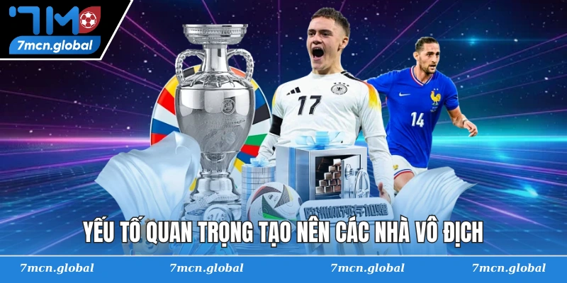 Yếu tố quan trọng tạo nên các nhà vô địch